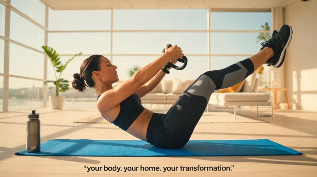 Sequência de Exercícios para Perder Barriga Usando Apenas o Chão